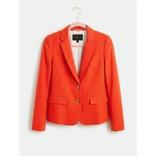 Banana Republic Classic Single Breasted Orange Blazer Size 4