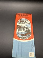 Vintage Indian Head Country Wisconsin 1976 Travel Directory