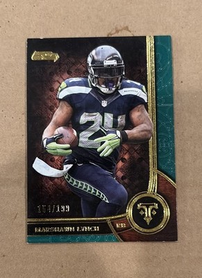 2015 Topps Triple Threads - Marshawn Lynch #2 Emerald /199