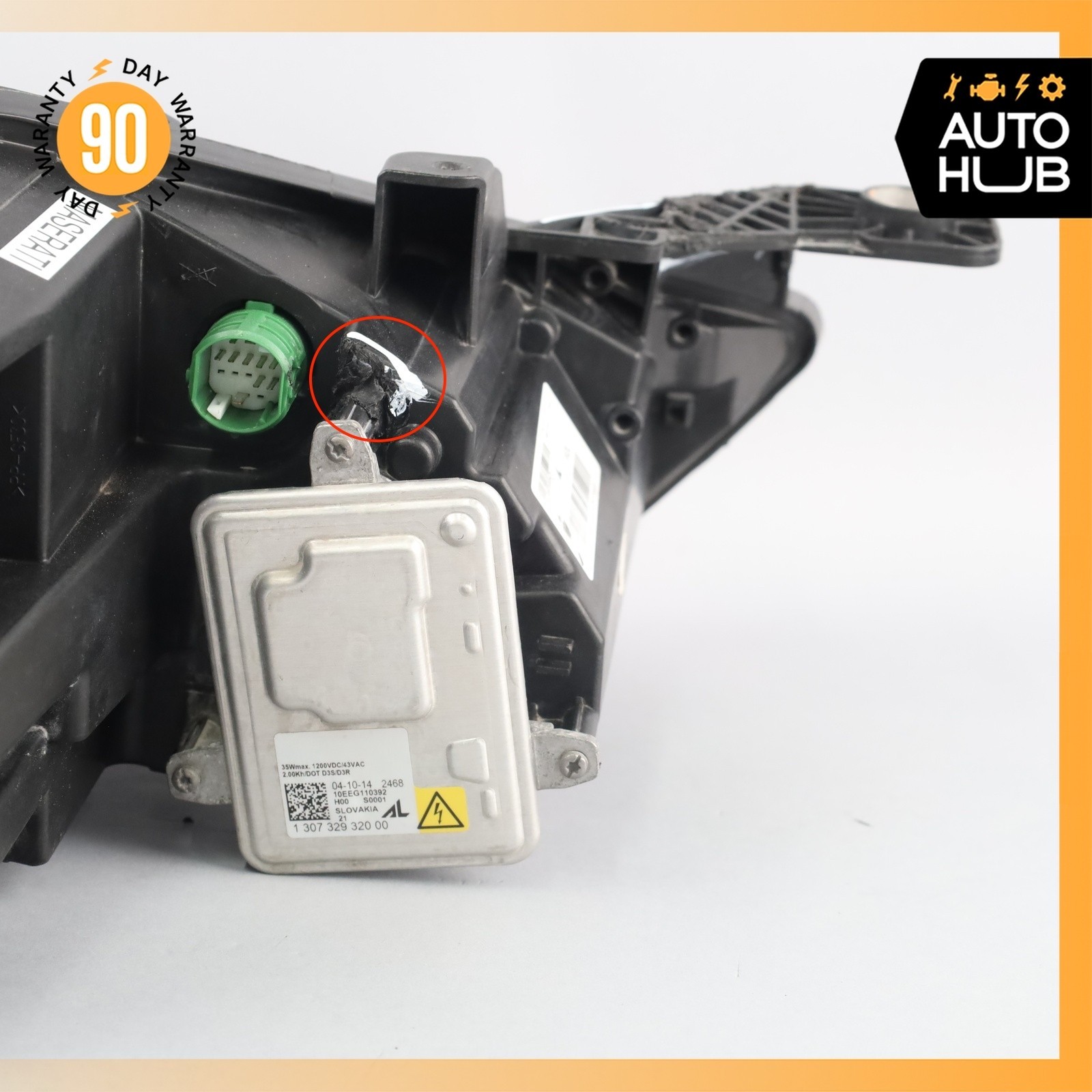 14-19 Maserati Ghibli M157 S Q4 Left Side Headlight Lamp AFS Xenon OEM