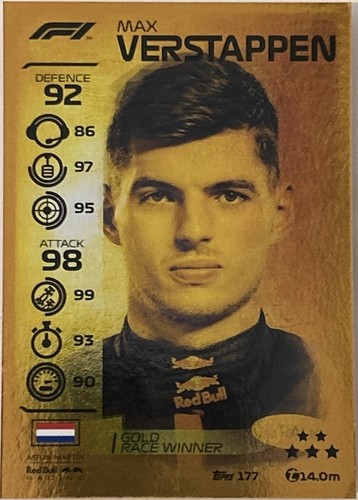 Max Verstappen F1 2020 Topps セット 2020 Topps F1 Official Stickers #47 Max Verstappen | eBay