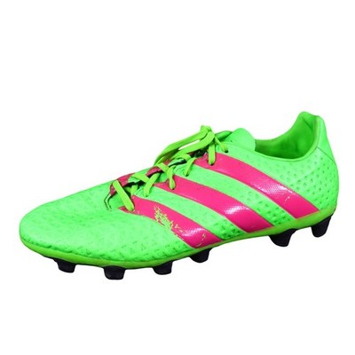 Adidas Ace 16.4 FxG Mens Soccer Cleats Size 8 Athletic Solar Green Pink AF4977