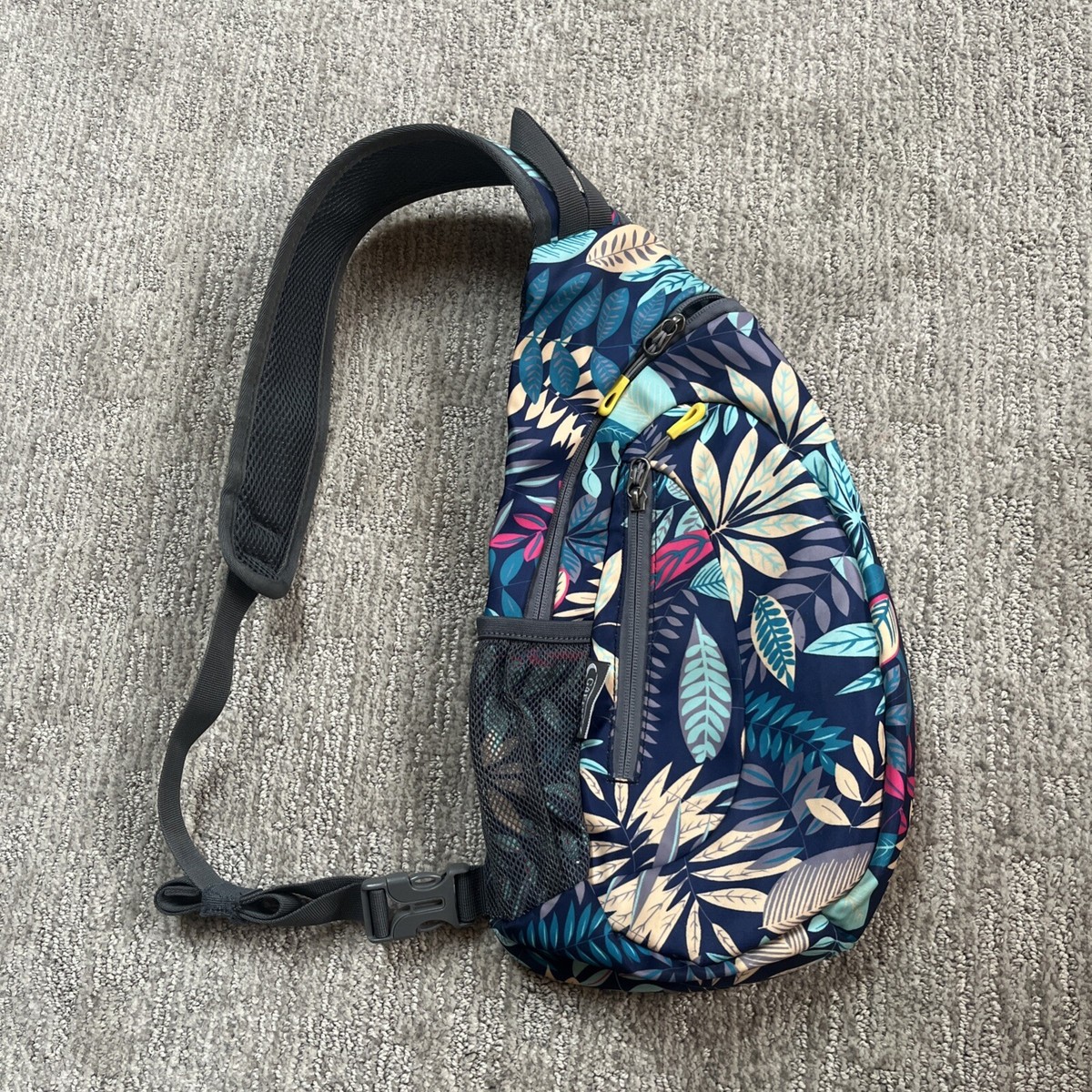 G4Free Floral Sling Bag Shoulder Adjustable Clrossbody Purse Water