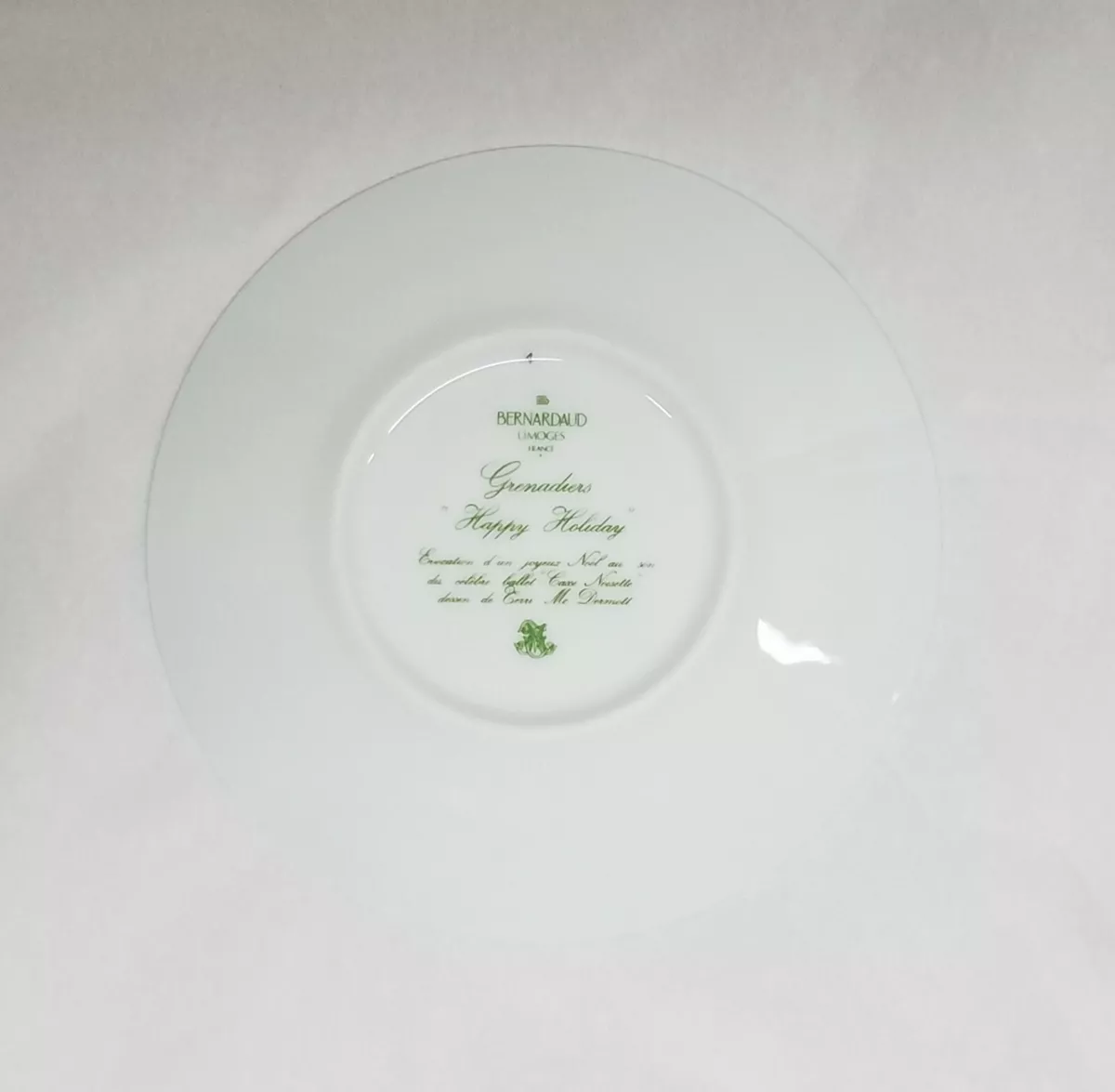 Bernardaud grenadiers 2025