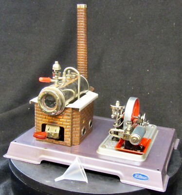 Very Good 1970s Wilesco D10 Live Steam Engine - Toys Gift Boys Men # 1241