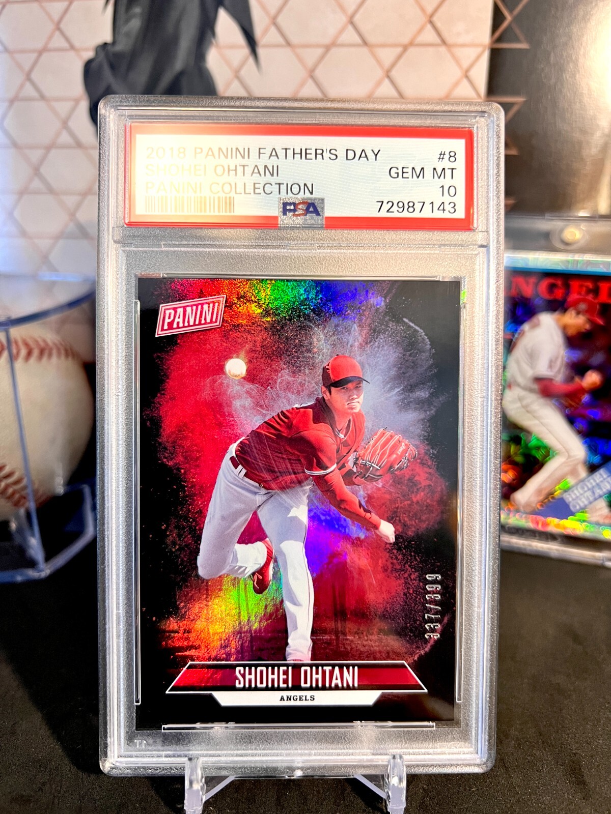 大谷翔平 直筆サイン 2019 Panini Father&#39;s Day 大谷翔平 PANINI 2019 PANINI FATHER'S DAY SHOHEI OHTANI