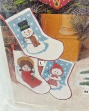 Artcraft Concepts "Mini Stockings" Counted Cross Stitch Ornament Kit