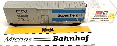 Micro Trains Line 38330 50' Standard Box Car CN 289004 SuperTherm N 1:160 ¥d3 å | Zustand: Gebraucht
