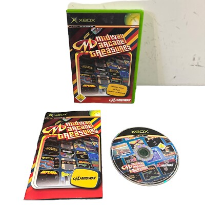 Midway Arcade Treasures (Microsoft Xbox, 2004) - Xbox Classic SEHR GUT