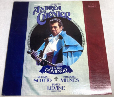 Highlights From Giordano's Andrea Chenier Placido Domingo 12'' LP ARL1-214 EX/VG+