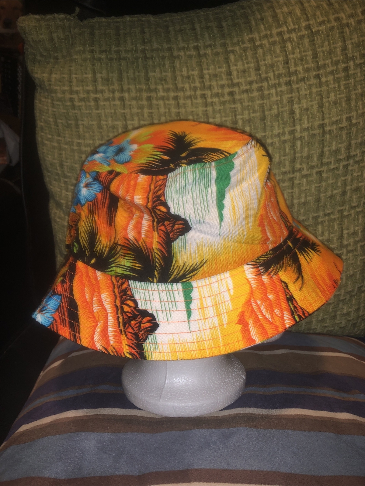 KBETHOS Floral Print Bucket Hat Hawaii 