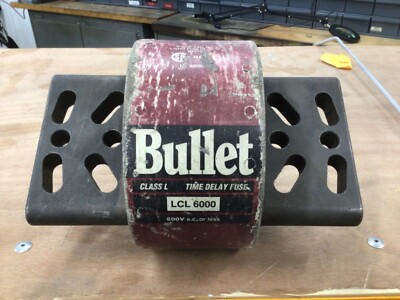 Edison Bullet LCL-6000 Class L Time Delay Fuse. New Old Stock a1