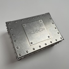 OAKLEY X-METAL Lens Vault Case RX Display Box Rare Aluminum Riveted