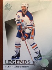 2015/16 Upper Deck SP Authentic Hockey Glenn Anderson Legends #117