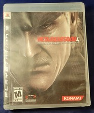 Metal Gear Solid 4 Guns of the Patriots (PlayStation 3, 2008) PS3 TESTED CIB