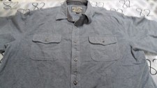 2XL Gray Button Up Grizzly Mountain Brand  Shirt