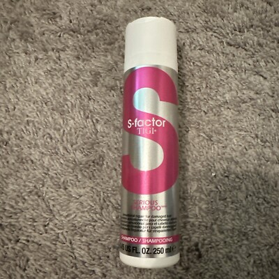 TIGI S-Factor Serious Shampoo 8.45 oz Brand New