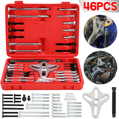 46 STCK Harmonic Balancer Abzieher Werkzeug Kit Getriebe Riemenscheibe Lenkrad