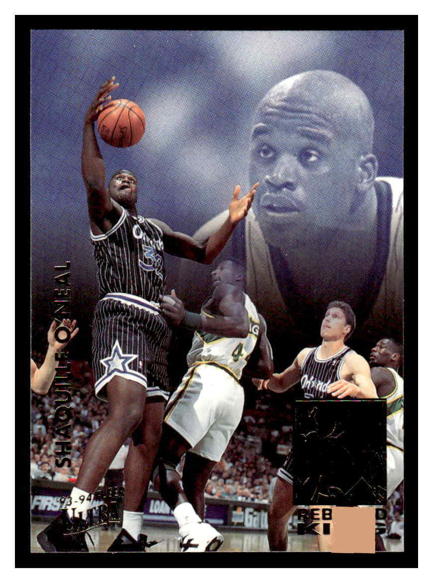 1993-94 Ultra #9 Shaquille O'Neal Rebound Kings