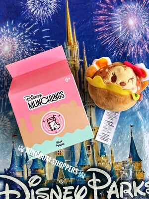 2023 Disney Parks Munchlings Classic Couplings Minnie Mouse Everything Bagel