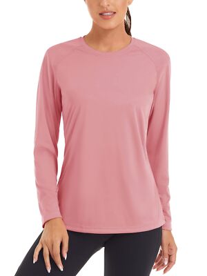 UPF50+ Women's Long Sleeve UV Shirts Sun Protection Golf Sport Performance Tops