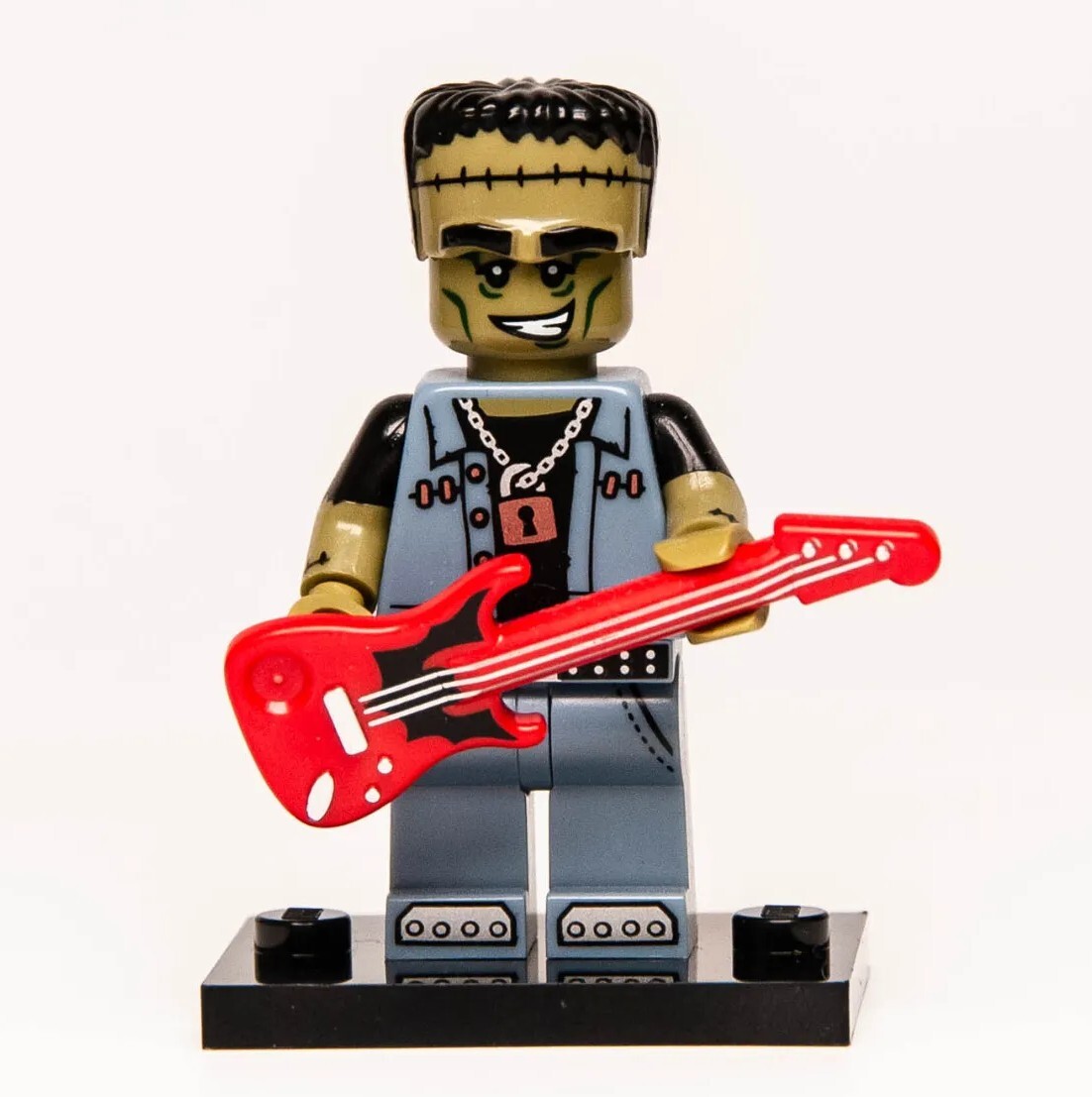New LEGO Monsters CMF Series 14 - Rocker Frankenstein (col14-12