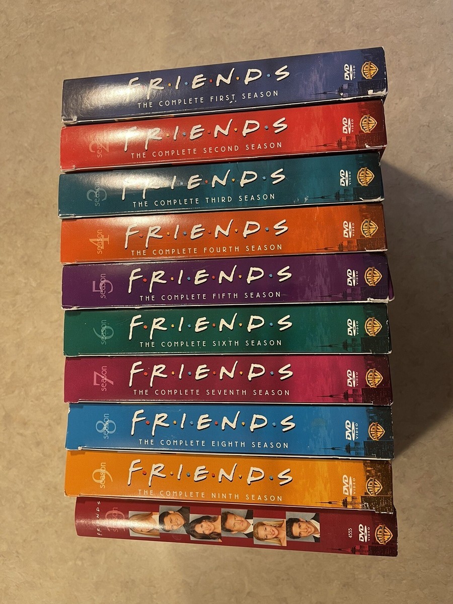 FRIENDS TV Series - Complete Seasons 1, 2, 3, 4, 5, 6, 7, 8, 9, 10