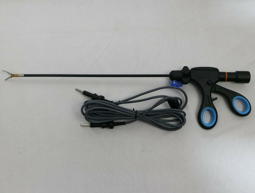 Laparoskopischer bipolar gebogener Maryland Dissektor 5 mm x 330 mm mit Kabelinstrumenten