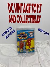 Product Image: Super Powers Flash Kenner Action Figure Vintage 1984 23-Back Opened Bubbl