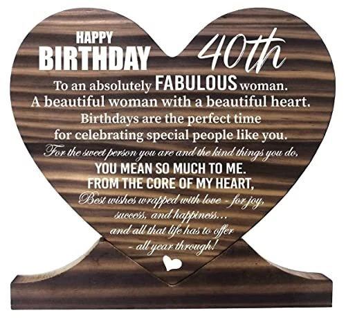 40th girl hotsell birthday gifts