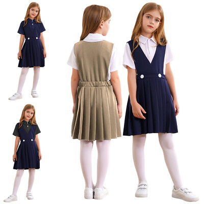 Fashion Street Solid Patchwork Turndown Collar Princess Dresses(3 Colors) Fashion Street Solid Patchwork Turndown Collar Princess Dresses(3 Colors)