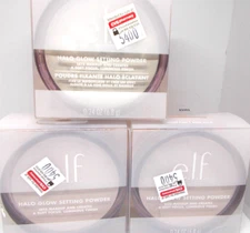 e.l.f. Halo Glow Soft Focus Setting Powder, Silky Powder 1-light 2-lt pink seal