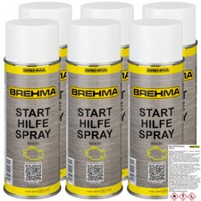 6x BREHMA Starthilfespray Starter Hilfe Start...