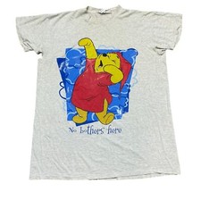 Vintage 90s Disney Winnie the Pooh No Bothers Here Sleep Shirt One Size
