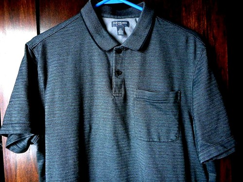 Van Heusen Flex Mens Shirt Gunmetal 