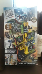 justice league battleground playset