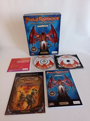 PC Spiel Pool of radiance Ruins of Myth Drannor Big Box Eurobox deutsch