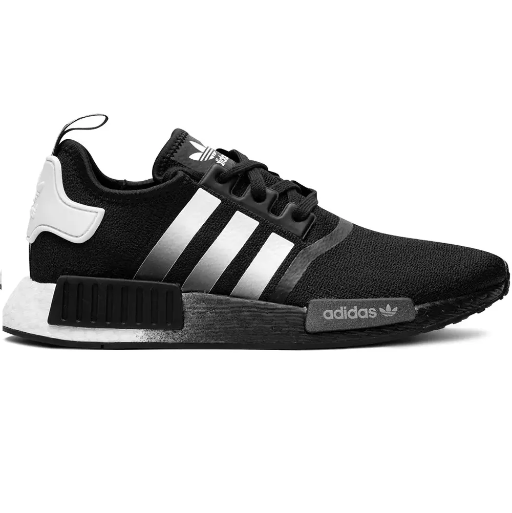 Mens Adidas NMD R1 Core Black Trainers UK 10.5 | eBay