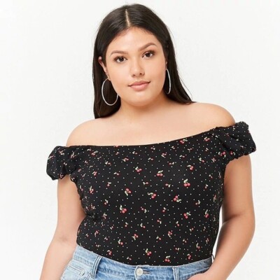 forever 21 plus crop tops
