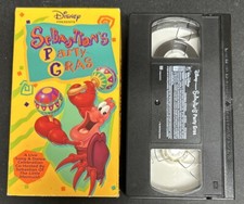 Disney Presents Sebastian&rsquo;s Party Gras VHS Sing Along Limbo Rock Life Is A Magic