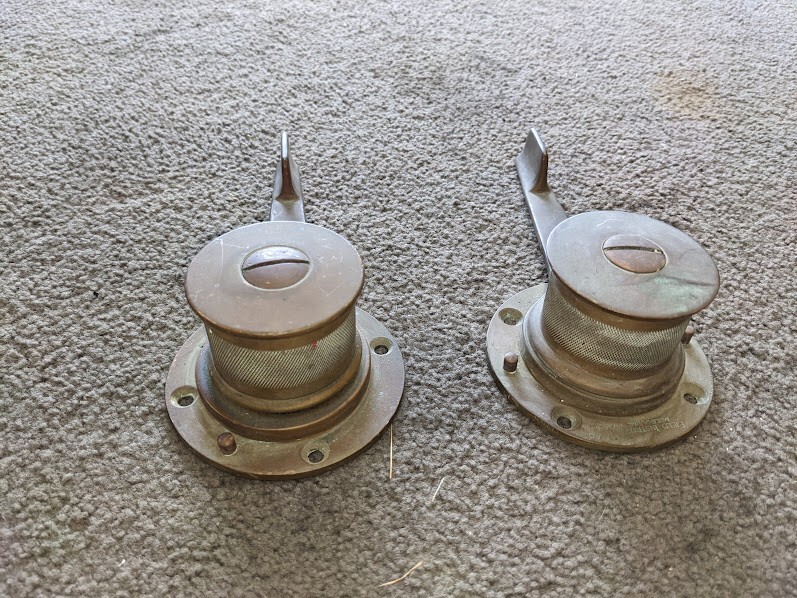 Antique maritime bronze yacht sailing winches eBay