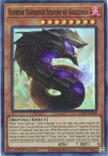 Yugioh! Supreme Sovereign Serpent of Golgonda - LIOV-EN004 - Super Rare - 1st Ed