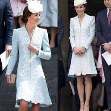 Elegant Kate Middleton Dress Light Sky Blue Mother Of The Bride Dresses Wedding