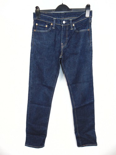 Levi Strauss 511 Slim Fit W30 L32 Parche De Cuero Hombres Stretch Jeans  Denim Azul | eBay
