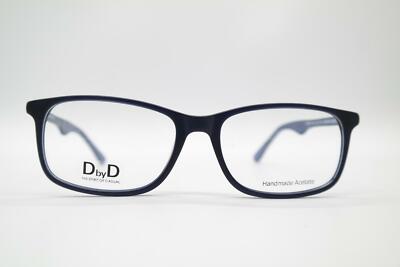 D By D DBOM0011 Blue Oval Glasses Frame Eyeglasses New