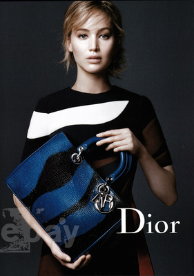 Jennifer Lawrence Dior Book Tote Celebrity Christian Dior Tote
