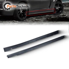 For 2011-2022 Dodge Charger Side Skirts Extension Rocker Panels Pair Unpainted