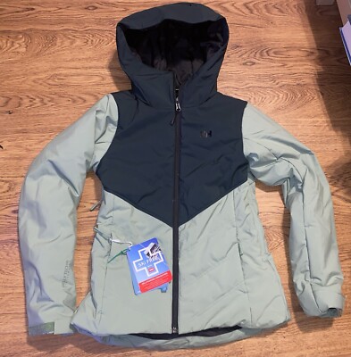 NWT Helly Hansen Women's Alpine Insulated Jacket Jade Size - Main Image