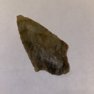 3 1/16 Inch Adena Arrowhead Arkansas Translucent 