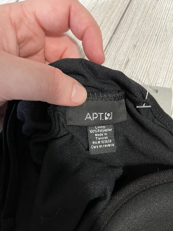 Apt 9 Traje de Baño Separados Tankini Negro Top Push Up Con Aros Negro 6 Nuevo Foto 3 de 4